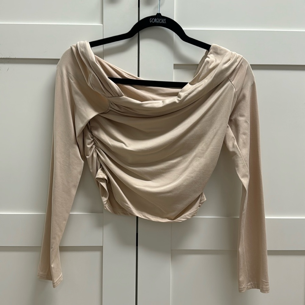 Cream coloured never worn shirt